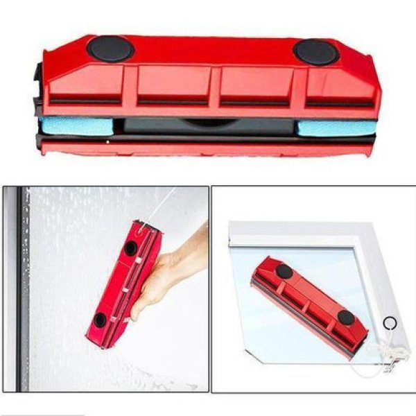 Appareil Laveur de Vitrage – Nettoyer Vitres Extérieures Avec Nettoie Vitre Aimanté et Sécurisé