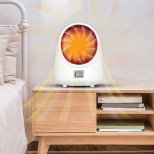 Chauffage d’Appoint Mobile – Mini Chauffage à Batterie Sans Électricité ni Gaz pour Usage Extérieur