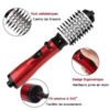 Brosse Soufflante Rotative à Chaleur – Brosse Rotative Soufflante Ionique pour Cheveux Lisses et Brillants