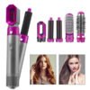 Sèche-cheveux 5 en 1 avec air styler magic twist – Appareil cheveux multifonction pour brushing, lissage et boucles parfaites