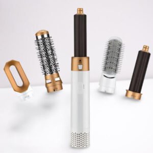 Sèche-cheveux 5 en 1 avec air styler magic twist – Appareil cheveux multifonction pour brushing, lissage et boucles parfaites
