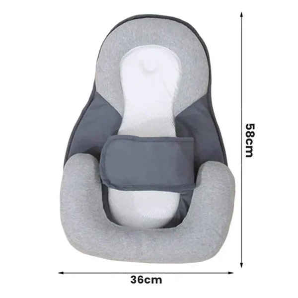 Frame-161-12-1.jpg Coussin Anti-Reflux Bébé 15° | Nid de Sommeil Portable pour Nouveau-né | Réducteur de Lit Contre les Coliques