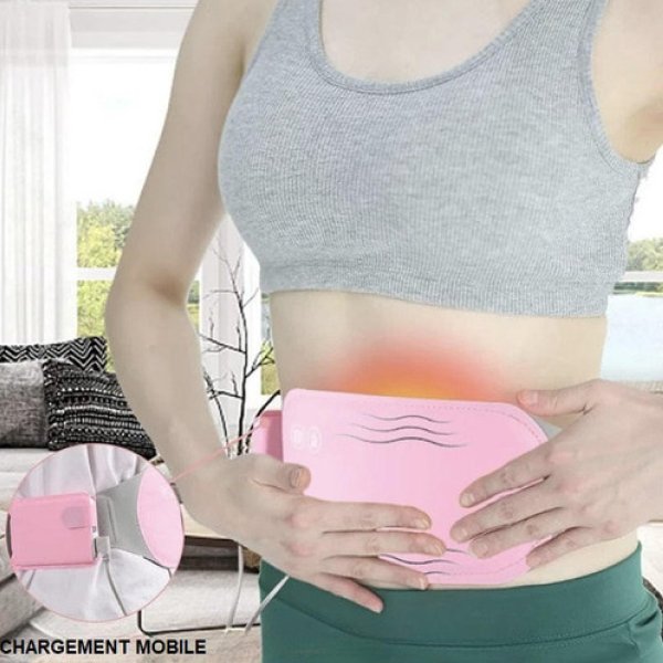 Ceinture douleur de règle chauffante, alternative à bouillotte et patch pour règles douloureuses