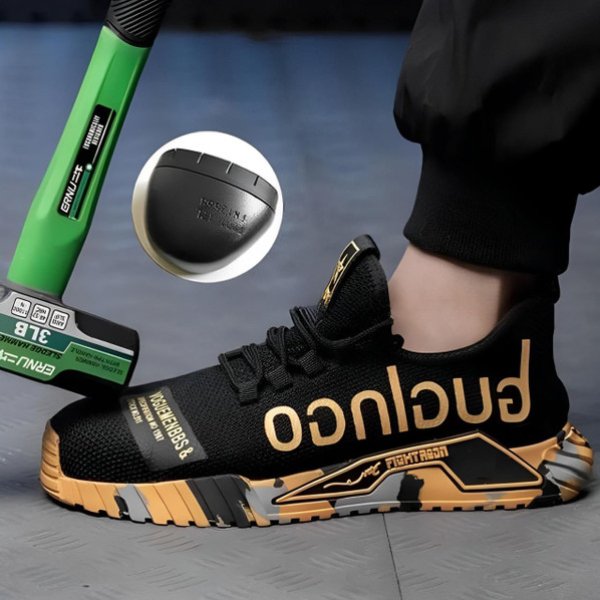 Chaussures de sécurité légères et confortables – baskets de travail respirantes pour homme