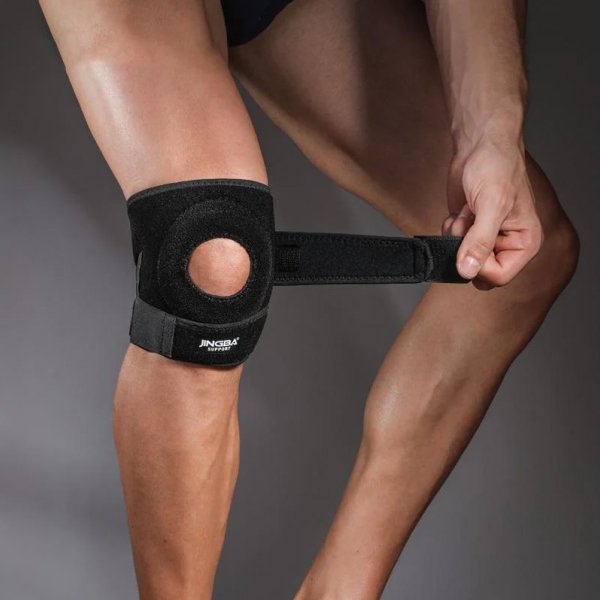 Genouillère rotulienne pour arthrose et tendinite avec maintien ciblé du genou