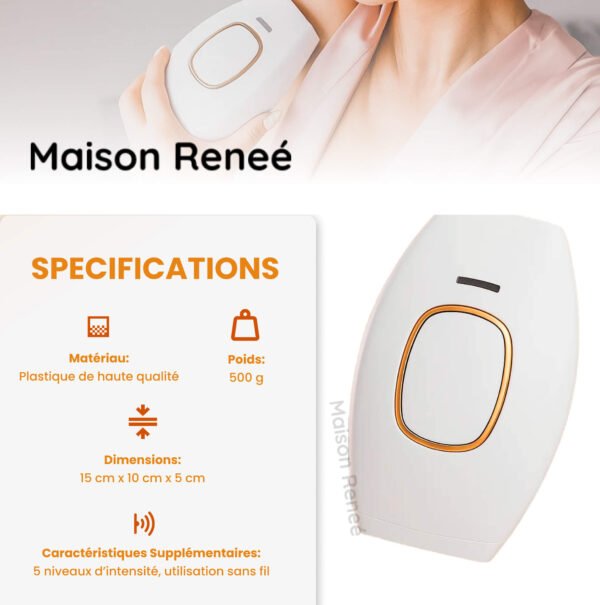 Frame-1984077929-1.jpg Épilateur lumière pulsée pour épilation définitive visage femme, usage maison type dermato