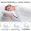 Frame-34-1-1.jpg Oreiller orthopédique ergonomique à mémoire de forme pour cervicales avec soutien optimal