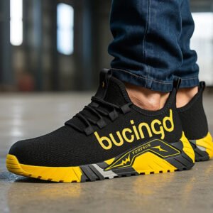 Chaussures de sécurité légères et confortables – baskets de travail respirantes pour homme