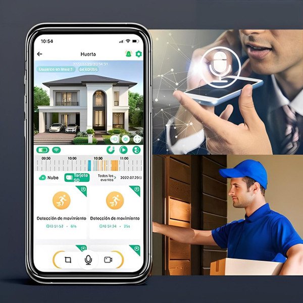Caméra de surveillance extérieure solaire – modèle autonome sans fil pour sécurité sans wifi