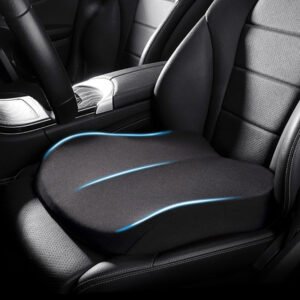 Rehausseur adulte ergonomique pour siège auto, coussin de voiture conducteur confortable