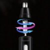 Coupe Poils du Nez Rechargeable, Tondeuse pour Nez et Oreilles, Épilateur Nez Pratique, Rasoir Électrique Précis pour Taille Facile