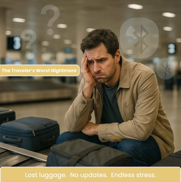 Traceur GPS 4G pour Bagages – Localisation en Temps Réel, Alertes de Zone & Protection Antivol | Sans Abonnement