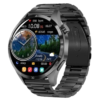 Image4_2a1e67d3-ff66-45af-b427-cbb6748a878e-removebg-preview.png Montre Connectée Homme en Acier, Élégante et Compatible iPhone avec Aiguilles et Bracelet Cuir