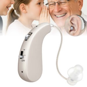 Appareil des oreilles rechargeable avec ampli auditif numérique discret et confortable