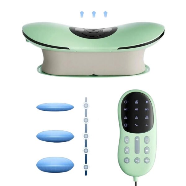 Masseur électrique de traction lombaire – soulagement ciblé pour le dos avec vibrations apaisantes