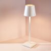Lampe de Table LED Sans Fil Dorée – Rechargeable pour Extérieur et Intérieur, Design Nordic Élégant