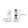 Distributeur Automatique de Nourriture pour Animaux de Compagnie avec Programmation Numérique et Réservoir de Grande Capacité pour Chats et Chiens
