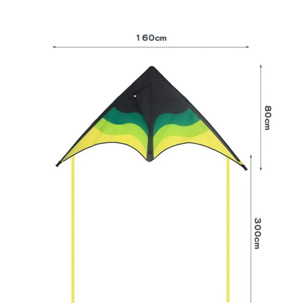 Cerf-volant acrobatique avec deux lignes de 30 m pour un Cerf-volant acrobatique avec deux lignes de 30 m pour un