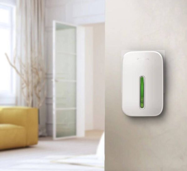 Sonnette sans fil sans pile étanche – Sonnette sans fil facile à installer type castorama pour maison