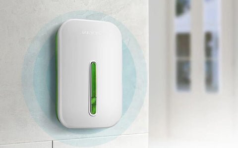 Sonnette sans fil sans pile étanche – Sonnette sans fil facile à installer type castorama pour maison