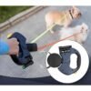 Laisse double pour chien anti-enroulement, pratique pour 2 chiens avec enrouleur longue distance