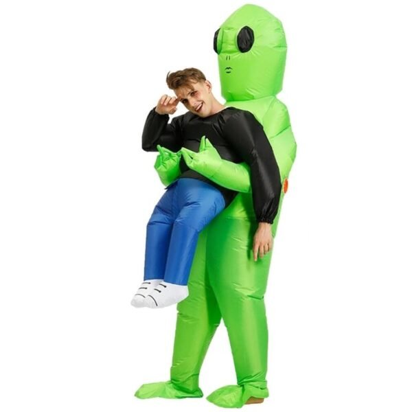Déguisement Extraterrestre Alien Gonflable pour Enfants – Costume d’Alien Ludique et Unique