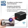 Camera Discrete Espion Prise – Petite et Dissimulee Maison – Parfaite Prise Camera Espion