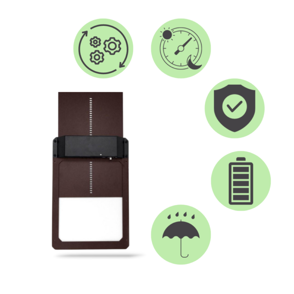Porte Automatique pour Poulailler en Aluminium avec Détection de Lumière – Idéale pour Élevage de Poules et Protection Contre les Prédateurs