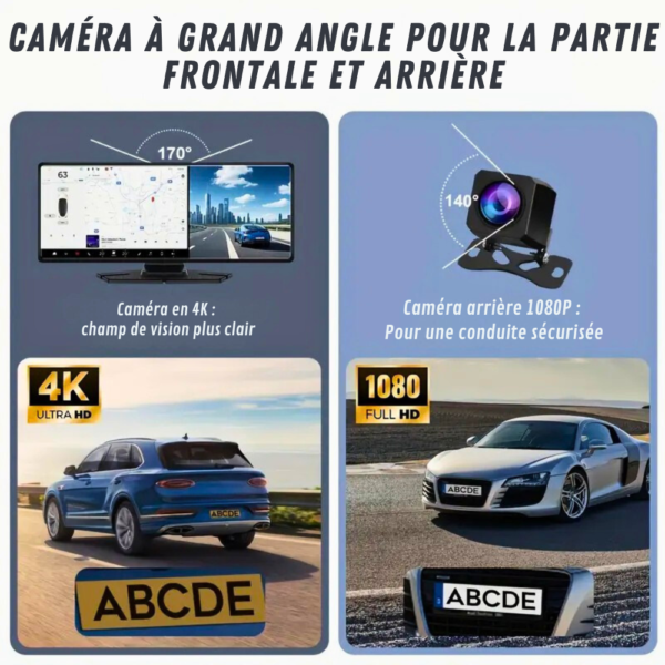 caracteristique_ecran_carplay_avec_camera_frontale_android_auto_mirror_link_3.png Écran CarPlay voiture avec caméra embarquée intégrée et connectivité complète Android Auto