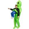Déguisement Extraterrestre Alien Gonflable pour Enfants – Costume d’Alien Ludique et Unique