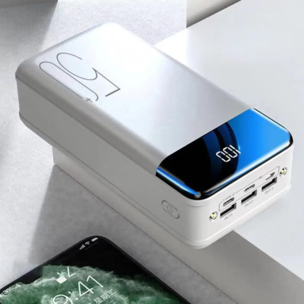 Batterie externe 100 000mAh – powerbank haute capacité et chargeur portable universel