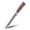 Couteaux Japonais en Acier Damas – Set de Couteaux de Cuisine pour Préparation de Sushi et Sashimi