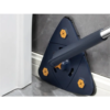 Balai pour nettoyer mur et plafond, balai pour laver les murs et sol, tête rotative et manche télescopique pour un nettoyage efficace