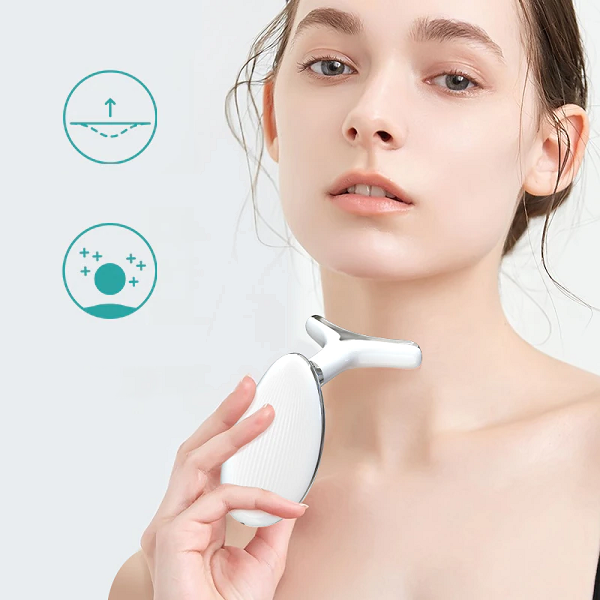 Appareil de Raffermissement du Cou et du Visage – Réducteur de Double Menton pour un Contour Défini et Sculpteur de Peau