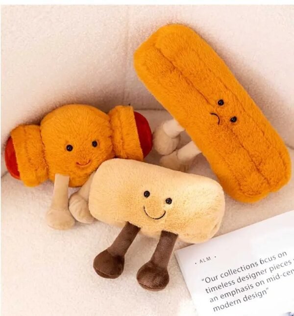 main-image-1-1-5.jpeg Peluche Pain au Chocolat Amusante – Jouet en Peluche Douce pour Enfants et Décoration de Chambre