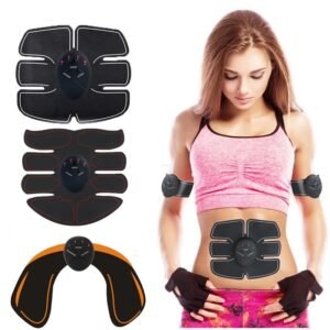 Électrostimulateur musculaire abdominal et fessier, ceinture abdo et appareil musculation bras