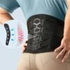 Ceinture maintien dorsal lombo-sacré – corset lombaires et ceinture dorsal ajustable
