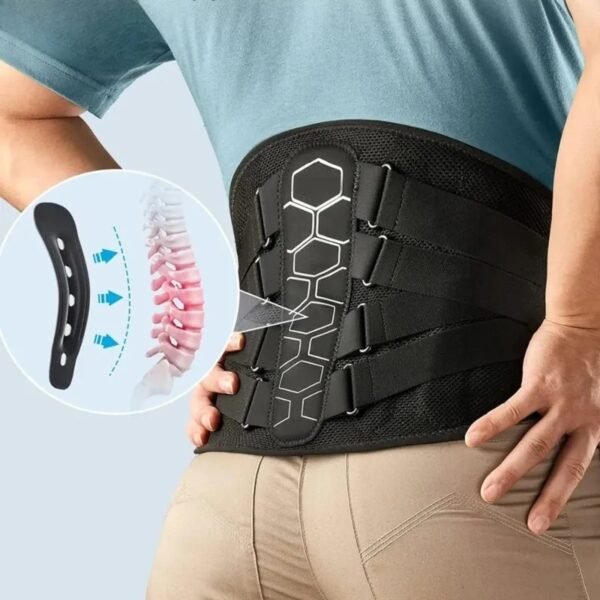 Ceinture maintien dorsal lombo-sacré – corset lombaires et ceinture dorsal ajustable