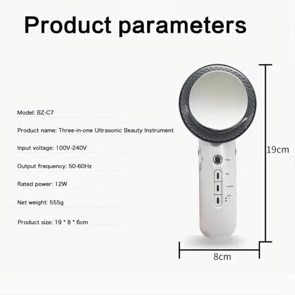 Appareil de massage ultrasonique anti-cellulite pour la perte de poids et le raffermissement de la peau à domicile