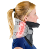 Minerve cervicale pour traction cervicale, soutien et soulagement des douleurs au cou avec un confort optimal