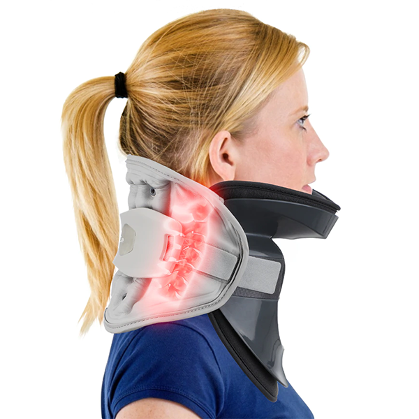 Minerve cervicale pour traction cervicale, soutien et soulagement des douleurs au cou avec un confort optimal