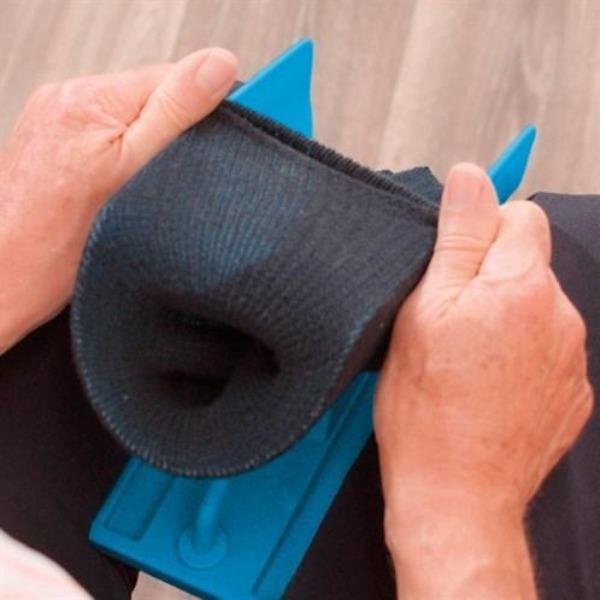 Appareil pour Mettre Chaussettes de Contention, Aide Pratique en Pharmacie pour Enfiler Bas Facilement