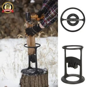 Scie à Bois Électrique | Coupe Rapide et Efficace pour Bois de Chauffage et Bûches de Feu