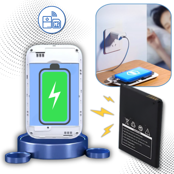 Routeur WiFi portable 4G – boîtier WiFi mobile compatible hotspot et connexion rapide partout