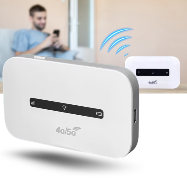 Routeur WiFi portable 4G – boîtier WiFi mobile compatible hotspot et connexion rapide partout