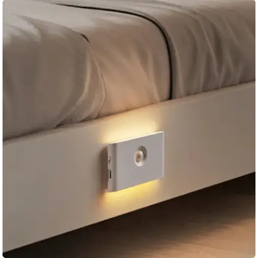 Veilleuse adulte sans fil LED, idéale pour lit et chambre, lumière douce et pratique pour une ambiance apaisante et confortable