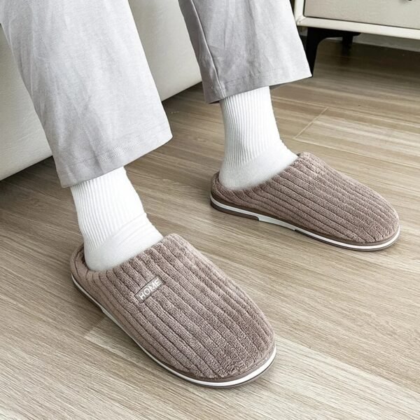 Chaussons Hiver doux et chauds antidérapants