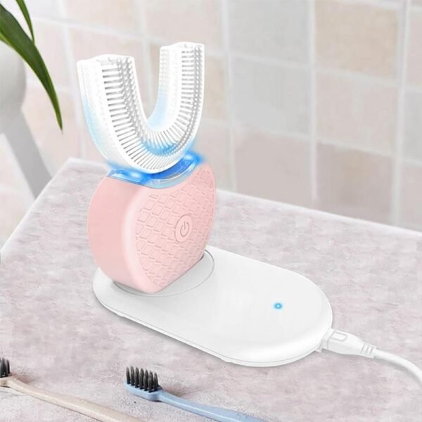 Brosse à Dents Sonique Lumière Bleue Type U