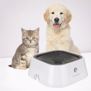 Gamelle à eau Anti Débordement pour chiens et chats 1.5l