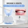 Brosse à Dents Sonique Lumière Bleue Type U